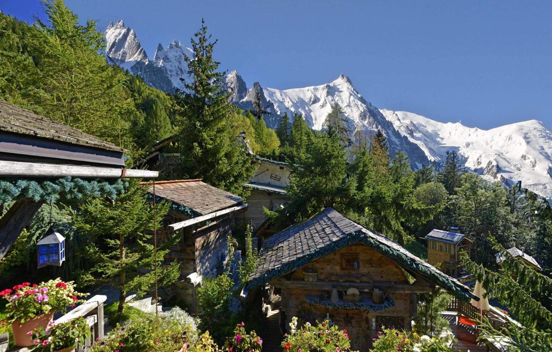 Hotel Les Chalets De Philippe Avec Jacuzzis Privatifs Шамони Экстерьер фото