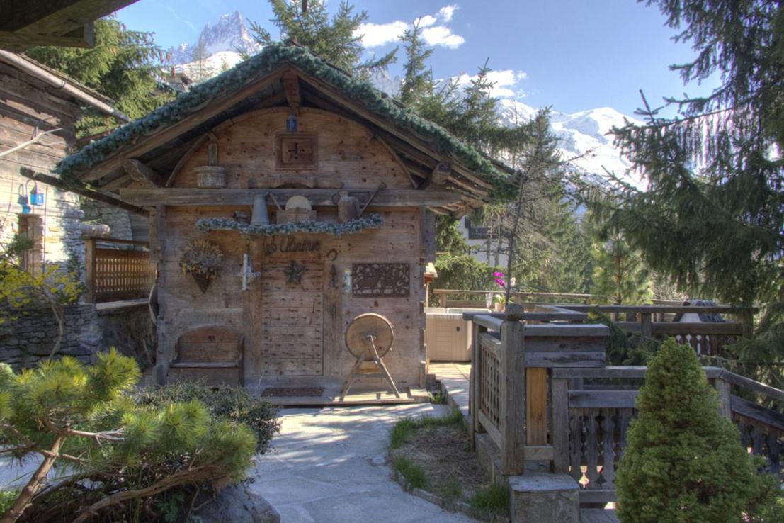 Hotel Les Chalets De Philippe Avec Jacuzzis Privatifs Шамони Экстерьер фото
